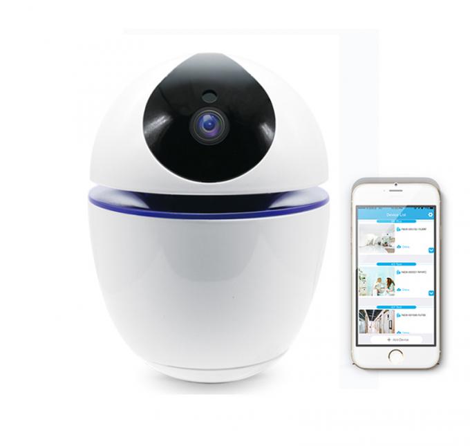 Auto Motion Tracking Smart Home IP Camera Battery Powered 360 Wireless