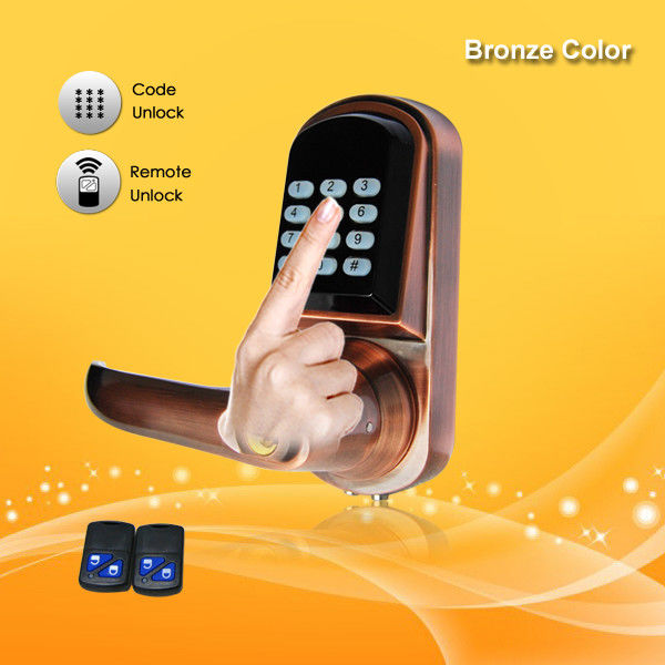 Easy Operated Electronic Keypad Door Lock With Fingerprint