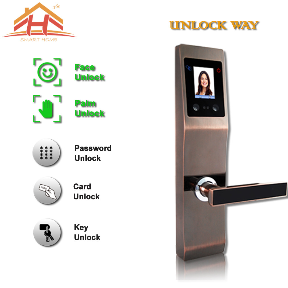 High Efficiency Biometric Fingerprint Door Lock Anti Theft Lock