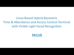 FA110 Cheapest face and fingerprint time attendance with relay