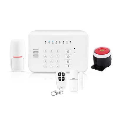 GSM/RF433/ TUYA WIFI Home Security Alarm System wiht Door Sensor/PIR Detector/Srien and Controller