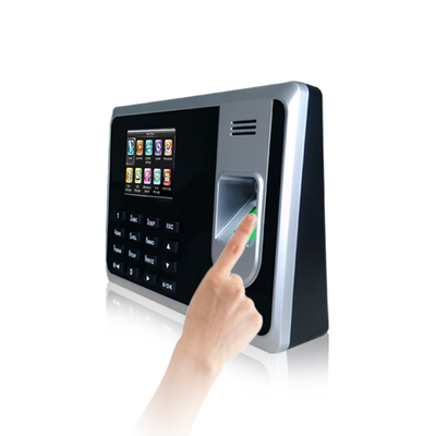 Battery Fingerprint and RFID Card Time Attendance and Access Control System with USB port