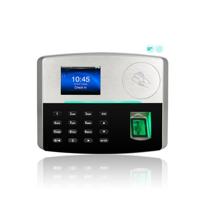 Biometric Fingerprint Time Attendance System Device with built-in Battery Support RFID Card Reader