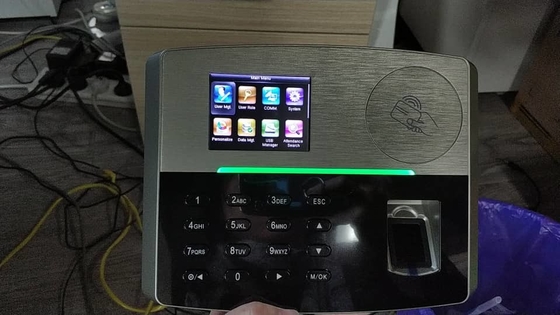 Biometric Fingerprint Time Attendance System Device with built-in Battery Support RFID Card Reader