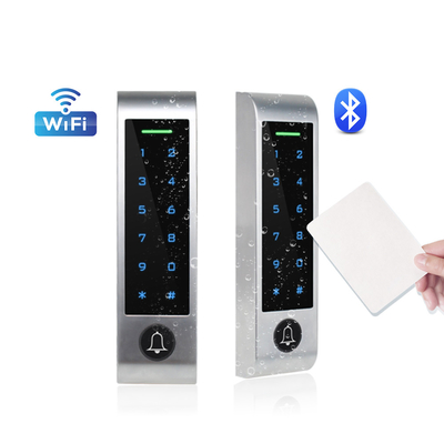 IP66 waterproof wireless TTLock Remote Control Smart Door Lock Standalone Keypad RFID Tuya WIFI Access Reader Door Bell