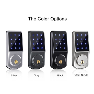 Deadbolt APP Remote Control RFID Card Digits fingerprint Wireless Smart Door Lock