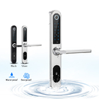 Dustproof Digital Smart Door Lock with TT lock and Slim Waterproof Wireless Door Lock for Hotel with Tuya APP