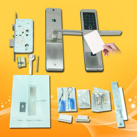 Smart Card Hotel Door Lock , Card Operated Door Locks Support Android 4.3 System