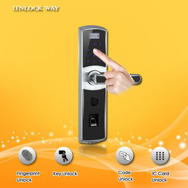High Quality Fingerprint Digital Password Door Lock with Emergency Power Interface