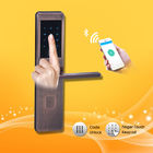 Smart Home Bluetooth Security Door Lock , Fingerprint Scanner Door Entry System