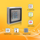 Smart Home Access Control Card Reader With Password , Metal Material Case