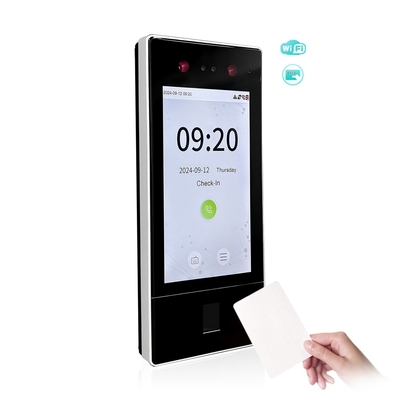Waterproof IP65 Dustproof Facial and Fingerprint and RFID Card Time Attendance and Access Control Terminal with TPC/IP