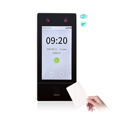 Waterproof IP65 Dustproof Facial and Fingerprint and RFID Card Time Attendance and Access Control Terminal with TPC/IP