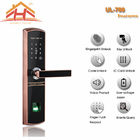 IC Card And Fingerprint Recognition Biometric Door Lock With Remote Controller