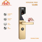 Touch Screen RFID Card Biometric Fingerprint Door Lock With Keyless , CE / FCC