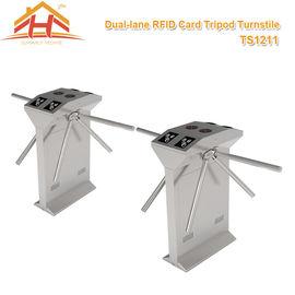 Building Access Control Systems Drop Arm Turnstile , Electronic Turnstile Gates