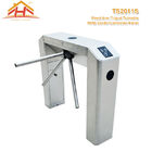 Three Arm Access Control Turnstile Barrier Gate System With Fingerprint And RFID Card Reader