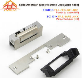 Wide Face Door Electric Strike Lock Access Control With Fail Secure Or Fail Safe Function