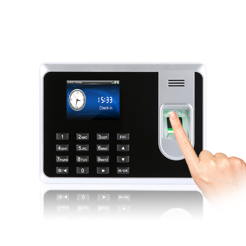 Biometric Fingerprint Access Control System and RFID Card Reader Time AttendanceTerminal with Battery