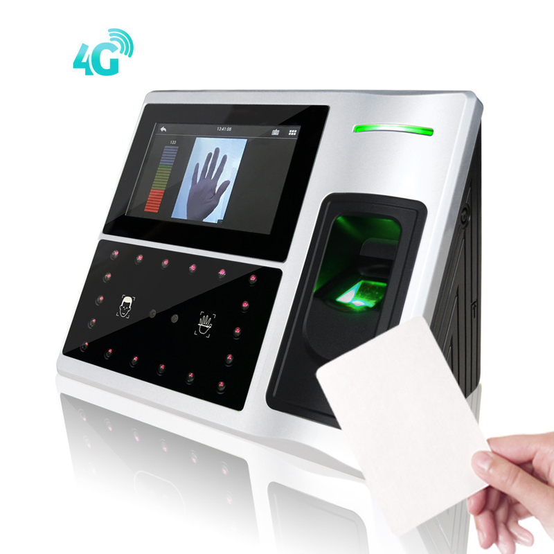 Large Capacity ID Card Reader 125KHz and Face/Fingerprint/Palm Time Attendance and Access Control System