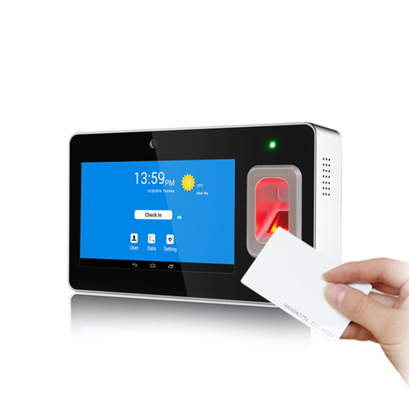 Android fingerprint RFID card Biometric Time Attendance System Terminal with WIFI and GPS(GT168)