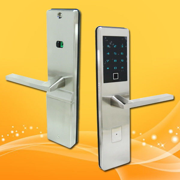 Residential Smart Wireless Keypad Door Lock With Ultra Thin Panel And Handle