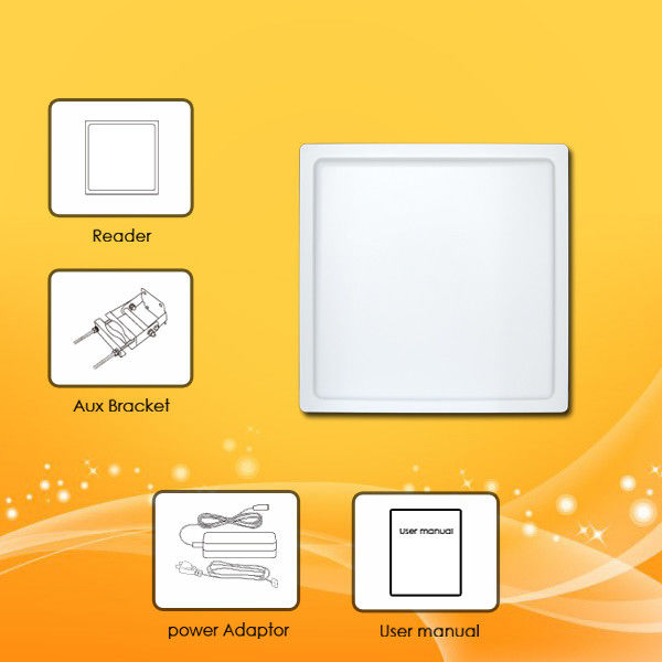 White Long Distance Rfid Reader , Ultra High Frequency Rfid Reader Contactless