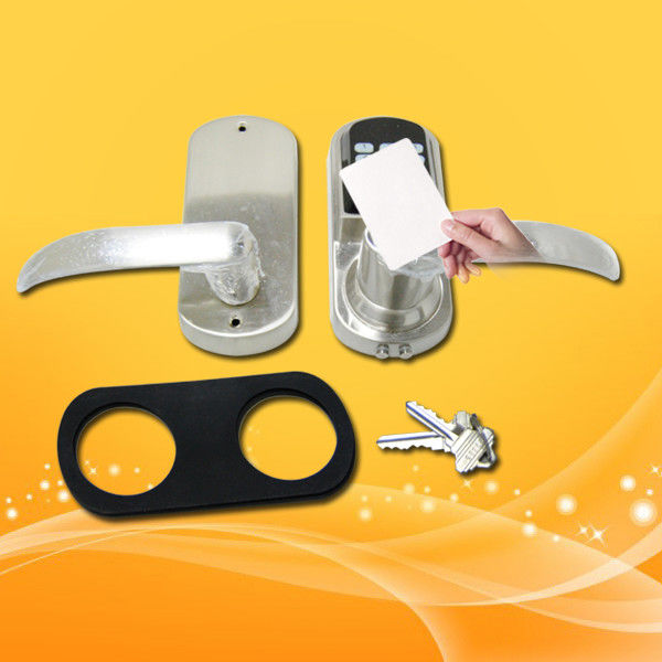 Electronic Rfid Card Reader Door Lock , Smart Card Based Door Lock System