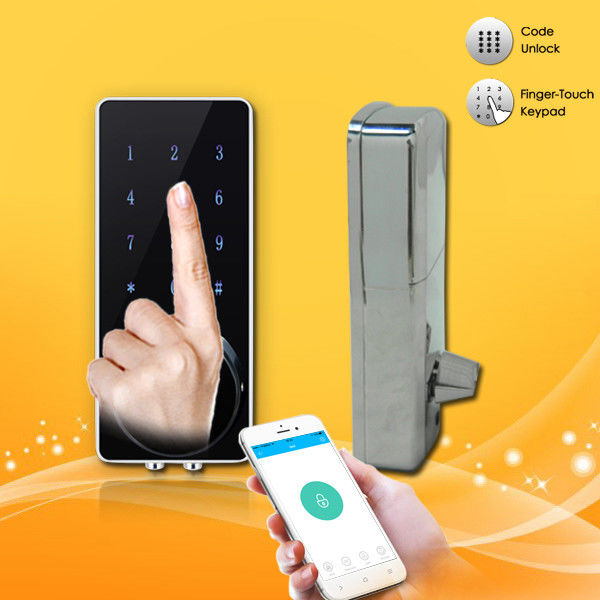 Durable Password Door Lock , App Controlled Door Lock With Emergency Mechanical Key