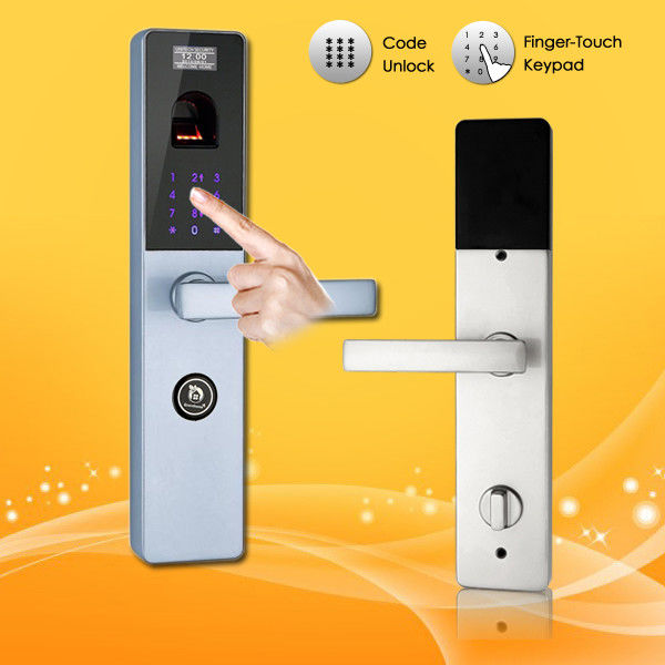Finger-touch Keypad Password Door Lock Anti-theft with ID Card Reader