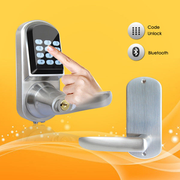 Digital Fingerprint Door Lock System , Electronic Door Locks For Homes