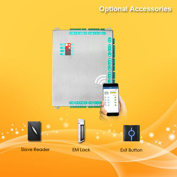 Smart 4 Door Control Panel Support Time Attendance And Access Control
