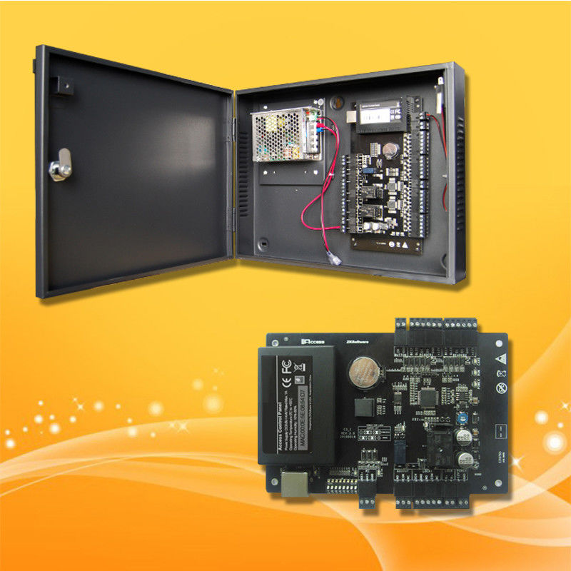 TCP/IP RS485 Network 1 Door Access Control Panel Board With Software Management