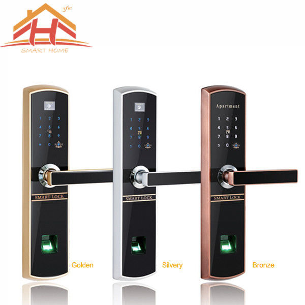 Bluetooth Fingerprint Door Lock Remote Control with IC Card Function