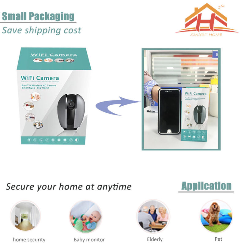1080P HD PTZ Smart Home IP Camera With Two Ways Talking And 4 Time Zoom
