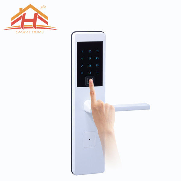 Fingerprint Keypad Bluetooth Smart Door Lock With Low - Voltage Alarm