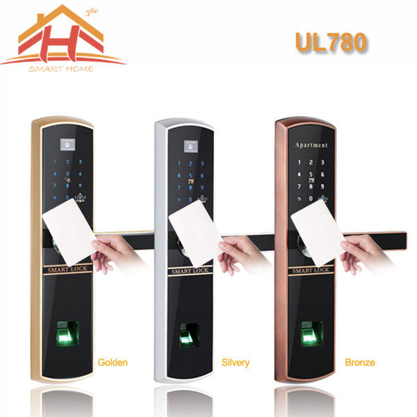 High Efficiency Smart Card Door Lock with Fingerprint Recognition