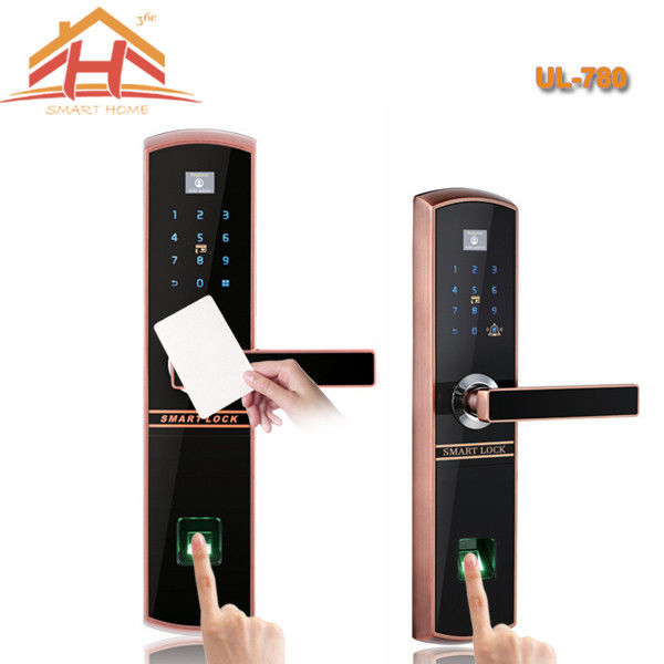 RFID Card Door Lock With 4 Pcs 1.5V AA Alkaline Batteries Power Supply