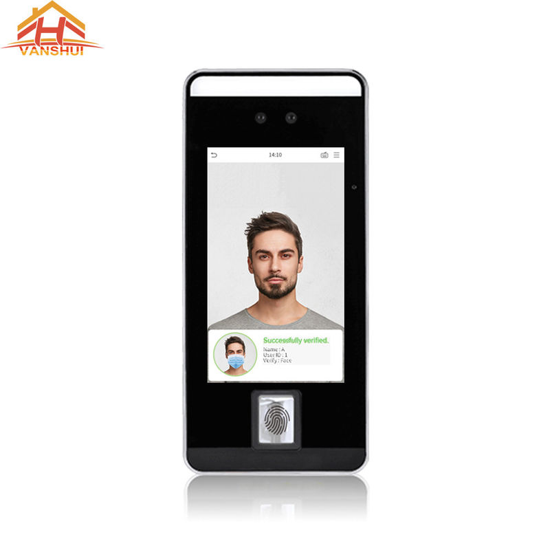 Touchless RS485 Biometric Face Recognition System Support Wearing Covering Verification