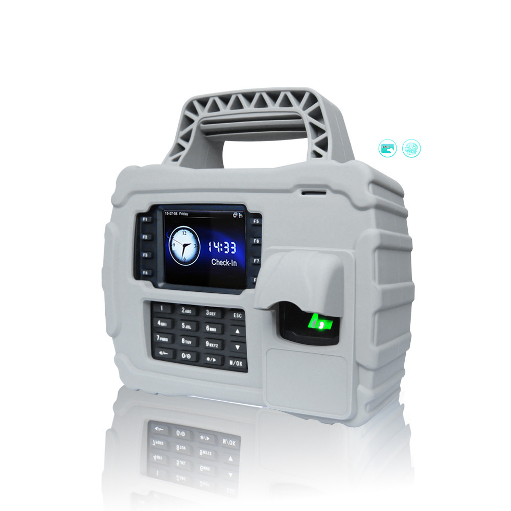 Singer Print Card Reader Waterproof IP65 Portable RFID Card Reader Time Recording and ...