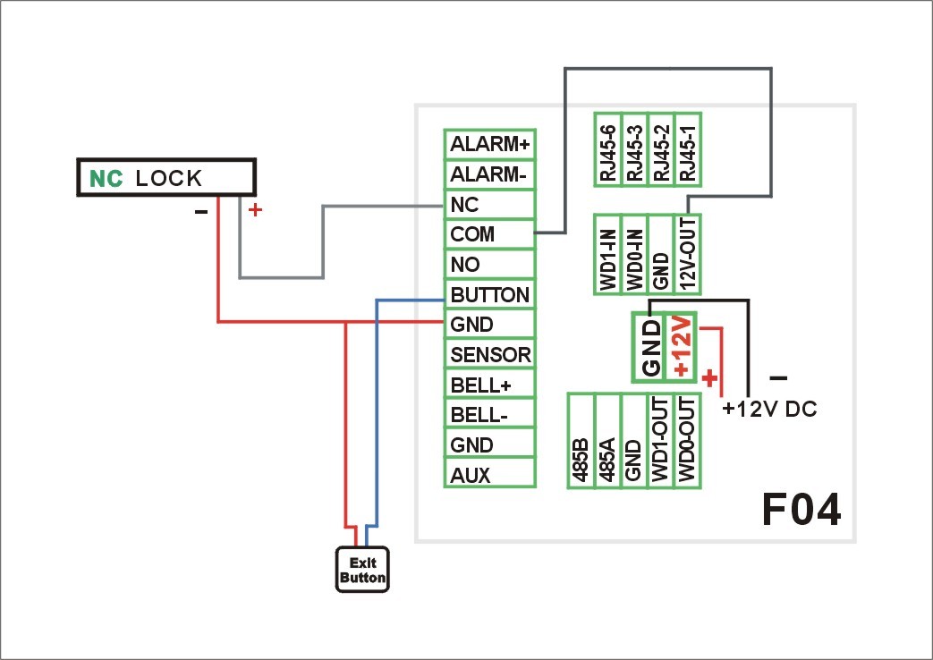 Small Size Touch Screen Biometric Fingerprint Access Control System ...