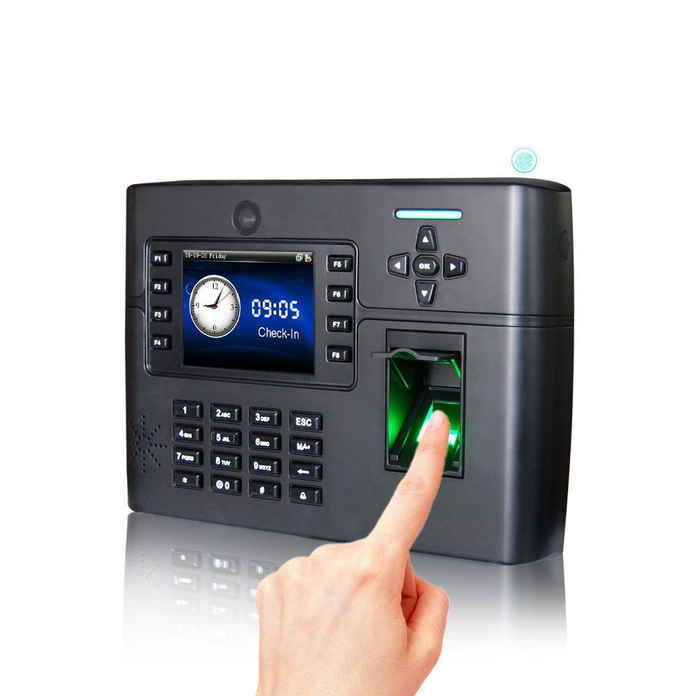 Big Capacity Biometric Fingerprint Access Control and Time Attendance ...