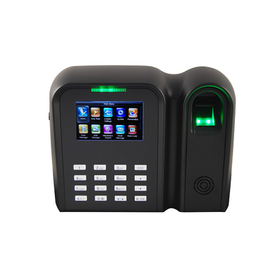 Biometric Time Recording System With SSR Fingerprint With Multi Language