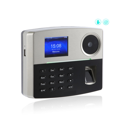 Palm and Biometric Fingerprint Time Attendance System Device with built-in Battery