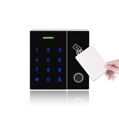 Touch Panel Fingerprint and RFID Card Access Control Reader Support Password and WIFI APP