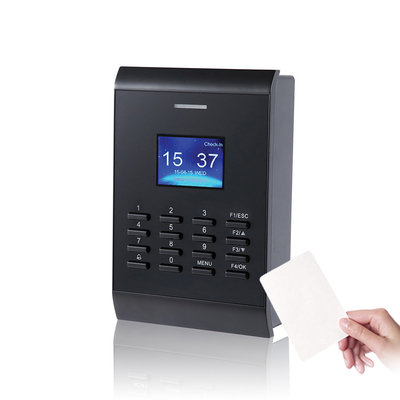 Standalone Proximity ID Card Access Control and Color screen Time Attendance system