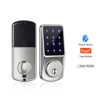 Deadbolt APP Remote Control RFID Card Digits fingerprint Wireless Smart Door Lock