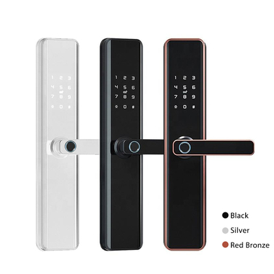 High Quality Fingerprint Smart Door Lock for Hotel and Security multi-verification Smart Wireless Door Lock TUYA/TTLOCK