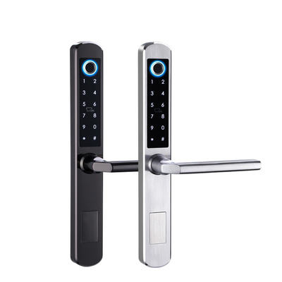 Slim Waterproof Wireless Door Lock for Hotel and Dustproof Digital Smart Door Lock with TT lock Tuya APP