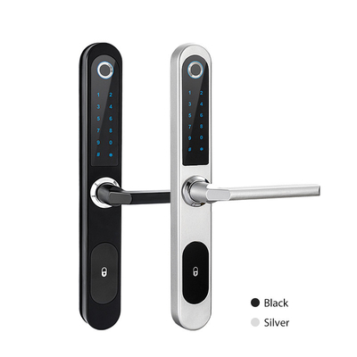 Dustproof Digital Smart Door Lock with TT lock and Slim Waterproof Wireless Door Lock for Hotel with Tuya APP